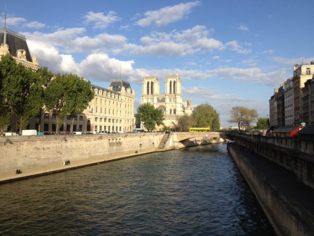 La Seine - Cathédrale Notre-Dame de Paris