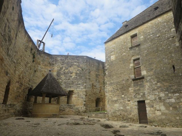 Intérieur du château de Castelnaud