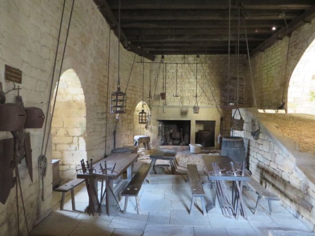 Intérieur du château de Beynac