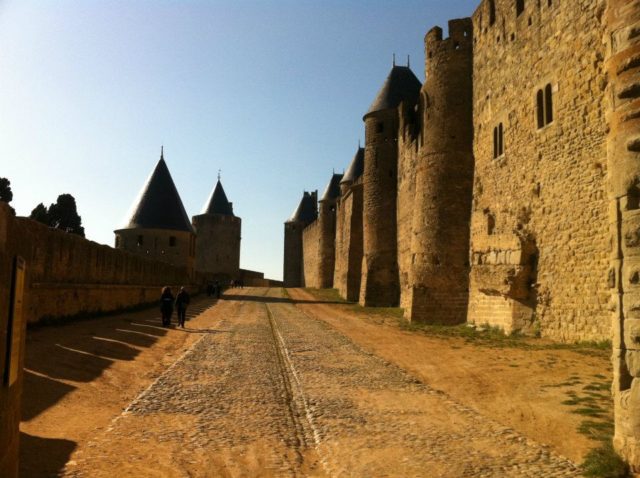Enceinte extérieure des fortifications de Carcassonne