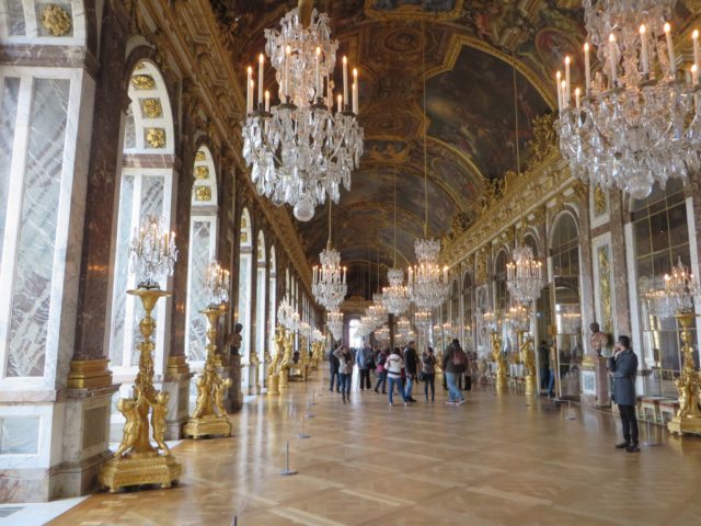 La galerie des glaces - château de Versailles