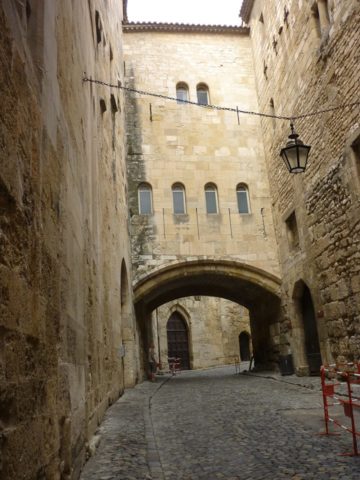 Une ruelle étroite du palais