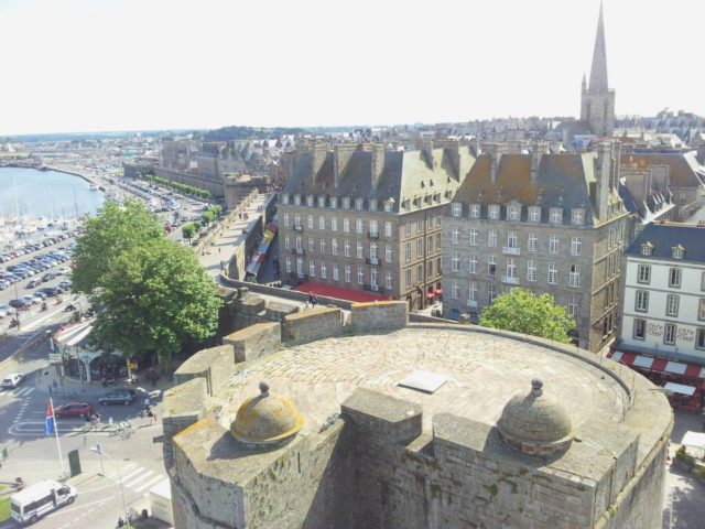 Vue sur la ville de Saint-Malo