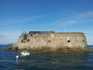 Fort de la Conchée au large de Saint-Malo