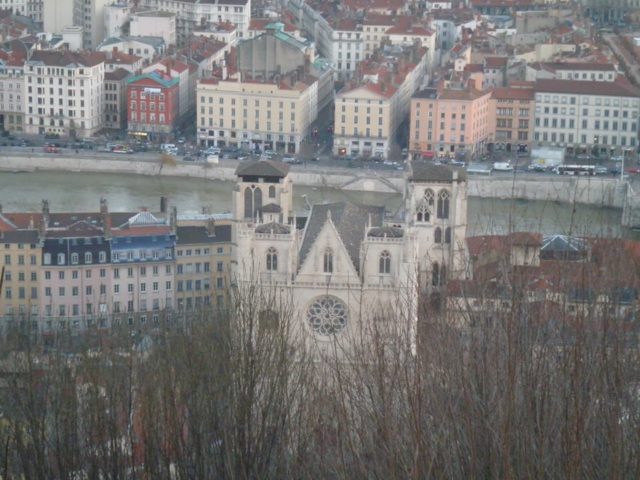 Cathédrale Saint-Jean depuis Fourvière