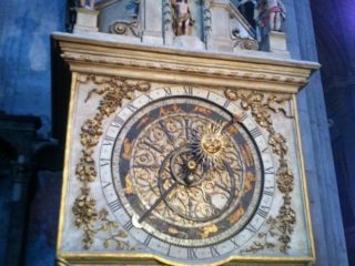 L'horloge astronomique de la cathédrale