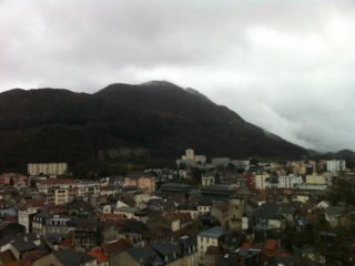 Lourdes vue depuis le château