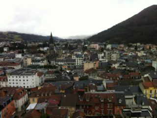 Lourdes vue depuis le château