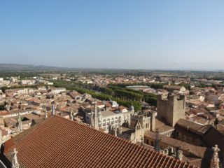 Vue sur la ville de Narbonne