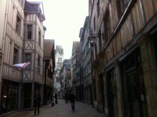 Rue médiévale Rouen